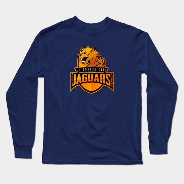 El Dorado City Jaguars Long Sleeve T-Shirt by todd3point0